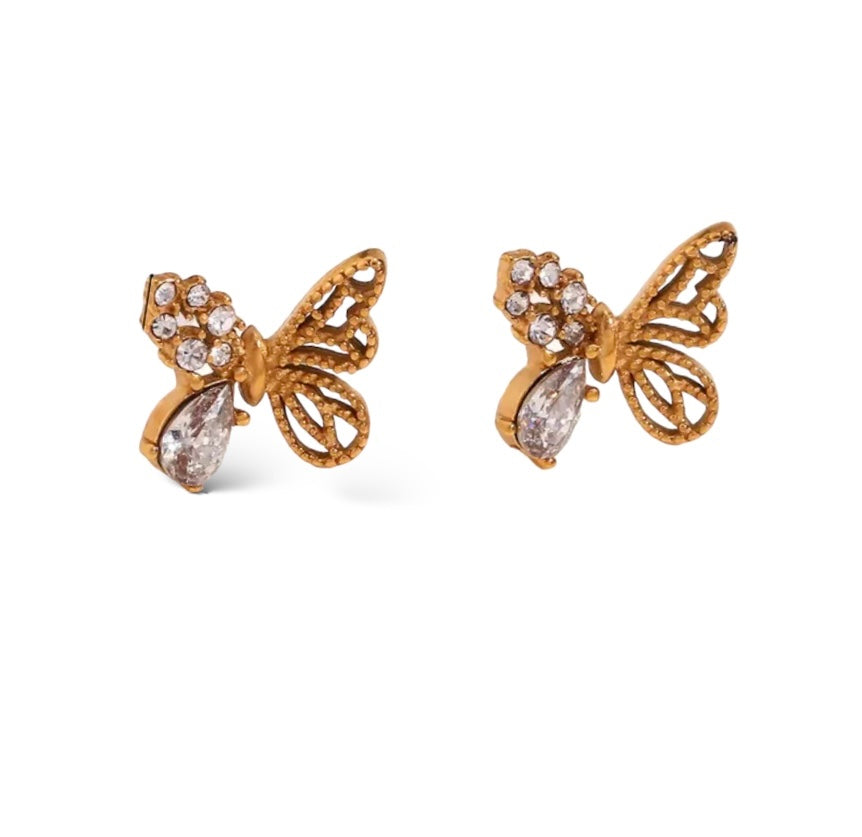 SPRING STUD EARRINGS