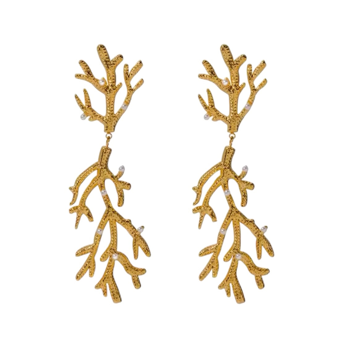 CORAL EARRINGS