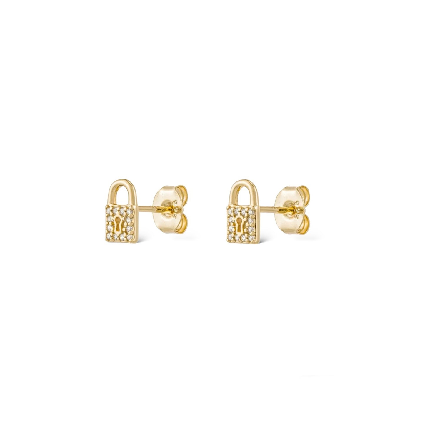 KEYS STUD EARRINGS