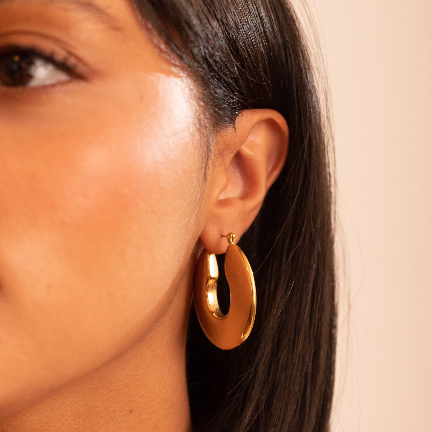 Claire Hoops Earrings