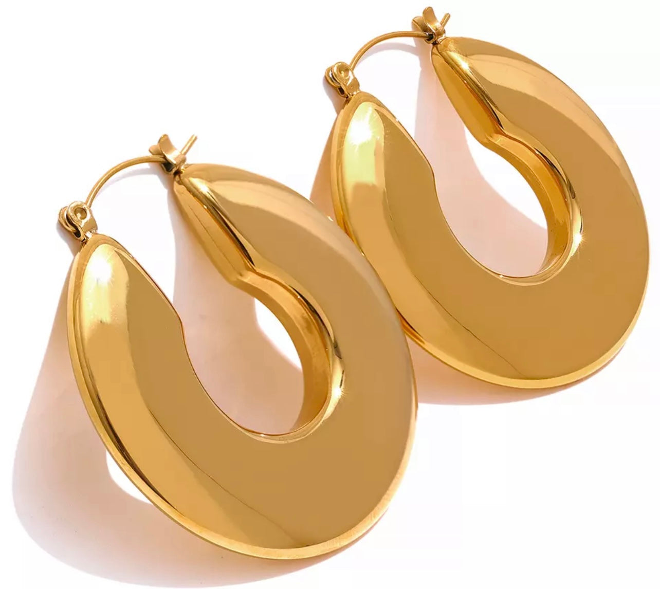 Claire Hoops Earrings